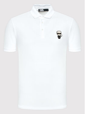 KARL LAGERFELD Polo 745022 500221 Bijela Regular Fit