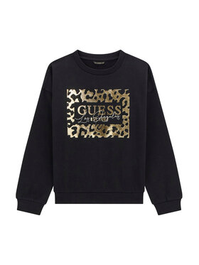 Guess Guess Bluza J5BQ00 KAV34 Czarny Regular Fit