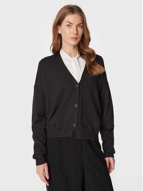Marc Aurel Marc Aurel Kardigán 8678 8000 81840 Fekete Relaxed Fit