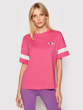 Diadora Diadora T-Shirt Ss Spotlight 102.177100 Ροζ Regular Fit