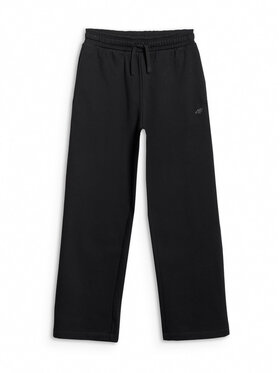 4F 4F Spodnie dresowe BASIC+ Czarny Regular Fit