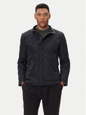 Barbour Barbour Преходно яке Powell MQU0281NY71 Тъмносин Slim Fit