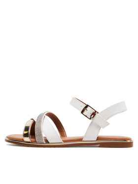 Tommy Hilfiger Sandali Flat Sandal T3A2-33252-0326 S Bela