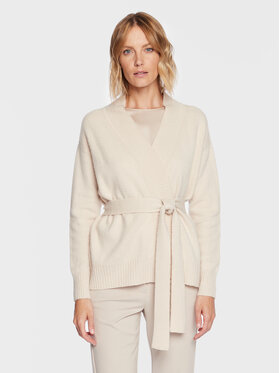 Max Mara Leisure Max Mara Leisure Кардиган Whisky 2333410134 Екрю Regular Fit