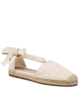 Tommy Hilfiger Espadrile Closed Toe Espadrille Monogram W FW0FW07253 Écru