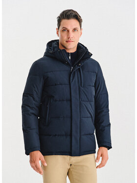 Pako Lorente Pako Lorente Kurtka zimowa P25WN-5X-011 Granatowy Classic Fit