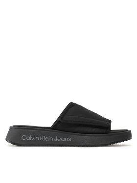 Calvin Klein Jeans Calvin Klein Jeans Šľapky Prefresato Sandal Softny YW0YW00968 Čierna