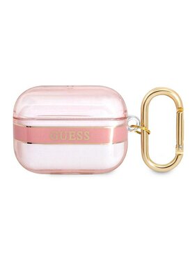 Guess Guess Etui na słuchawki AirPods Pro Różowy
