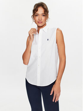 Polo Ralph Lauren Polo Ralph Lauren Srajca 211906520001 Bela Regular Fit