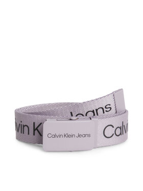 Calvin Klein Jeans Calvin Klein Jeans Curea pentru copii Canvas Logo Belt IU0IU00125 Violet