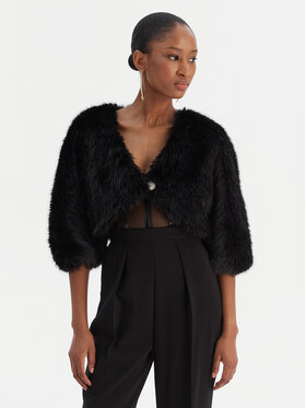 Rinascimento Rinascimento Pelliccia CFC0020149002 Nero Regular Fit