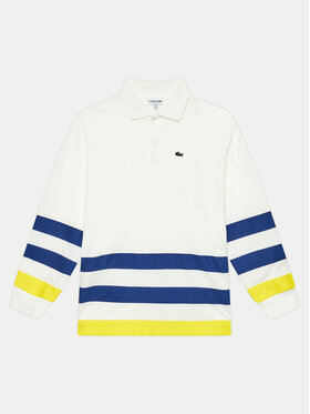 Lacoste Lacoste Polokošile DJ7727 Bílá Regular Fit