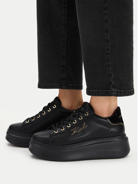 KARL LAGERFELD KARL LAGERFELD Tenisice Anakapri KL63518A Crna