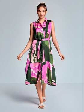 Iconique Iconique Vestito da spiaggia 26-099 Rosa