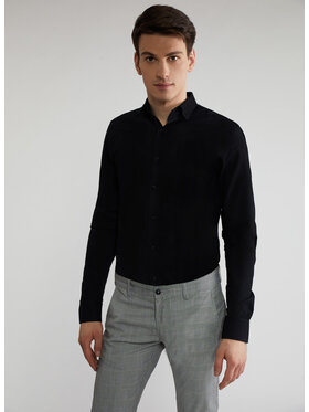 Pako Lorente Pako Lorente Koszula P000B-1X-053 Czarny Slim Fit