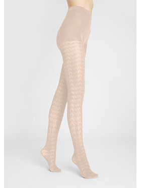 Poupée Marilyn Poupée Marilyn Rajstopy Damskie JACQUARD D09 Beżowy