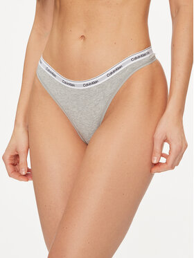 Calvin Klein Underwear Calvin Klein Underwear Стрінги 000QD5043E Сірий