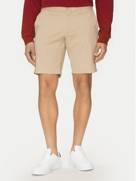 Tommy Hilfiger Tommy Hilfiger Šortky z materiálu Brooklyn MW0MW23563 Béžová Regular Fit