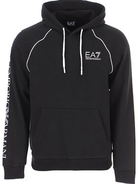 EA7 Emporio Armani EA7 Emporio Armani Mikina 6KPM74 PJ07Z 1200 Čierna Regular Fit