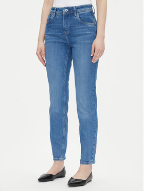 Pepe Jeans Pepe Jeans Farmer Violet PL204176 Kék Mom Fit