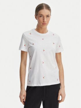 ONLY ONLY T-särk Ketty 15288473 Valge Regular Fit