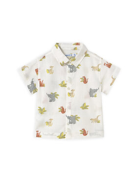 Mayoral Mayoral Camicia 1112 Écru Regular Fit