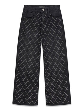 Guess Guess Džinsi J6BA06 D2203 Melns Regular Fit