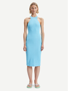 Samsøe Samsøe Samsøe Samsøe Každodenné šaty Erin F23100111 Modrá Slim Fit