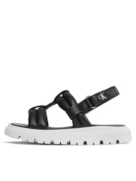 Calvin Klein Jeans Sandali Sandal V4A2-80514-1614 Črna