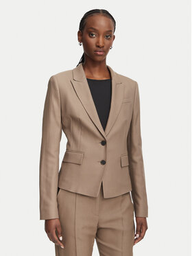 BOSS BOSS Sakko 50564479 Braun Slim Fit