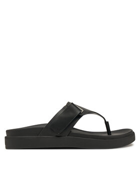 Calvin Klein Calvin Klein Sandały Flat Adj Tp Eyelet HW0HW02349 Czarny