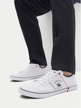 Beverly Hills Polo Club Beverly Hills Polo Club Sneakers aus Stoff M-VSS24010A Weiß