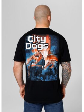 PITBULL PITBULL T-Shirt Koszulka Czarny Regular Fit