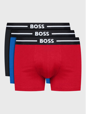 Boss Boss Set 3 perechi de boxeri Trunk 50479265 Colorat