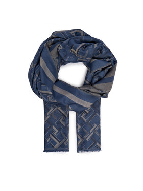 Tommy Hilfiger Tommy Hilfiger Sall Distinct Jacquard Scarf AW0AW16372 Sinine
