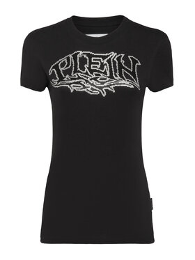 PHILIPP PLEIN PHILIPP PLEIN T-Shirt 5249 Czarny Regular Fit