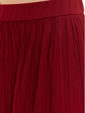 Max Mara Leisure Hlače Alfonsa 2337860134 Tamnocrvena Wide Leg