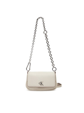 Calvin Klein Jeans Calvin Klein Jeans Torebka Minimal Monogram Shoulder Bag20 LV04K3134G Écru