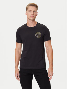 Versace Jeans Couture Versace Jeans Couture T-Shirt 79GAHT00 CJ00T Czarny Regular Fit