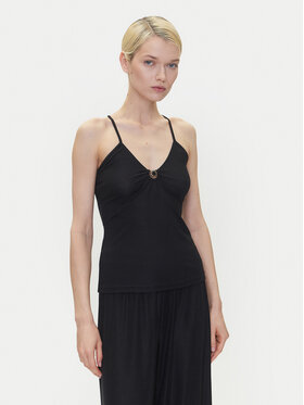 Emporio Armani Emporio Armani Top EW001292 AF12206 FC043 Čierna Slim Fit