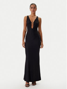 Guess Guess Abendkleid O6RK02 KCDE0 Schwarz Regular Fit