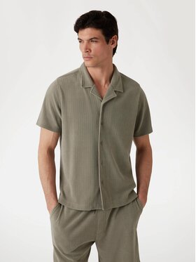 Guess Guess Sweter 173503 Zielony Classic Fit