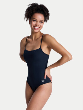 Roxy Roxy Jednodílné plavky Solid Essentials ERJX103805 Černá