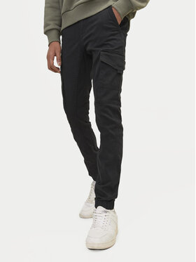 Jack&Jones Junior Jack&Jones Junior Pantaloni din material Paul 12151646 Negru Slim Fit