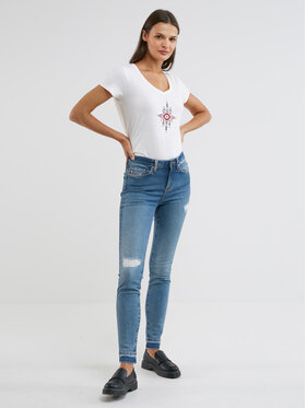 BIG STAR BIG STAR Jeansy ADELA Niebieski Skinny Fit