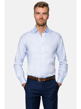 Lancerto Lancerto Koszula Jenna KO073120000001 Błękitny Slim Fit