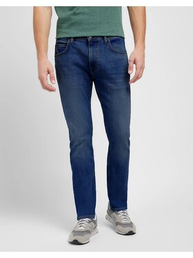 Lee Lee Jeansy RIDER Niebieski Slim Fit