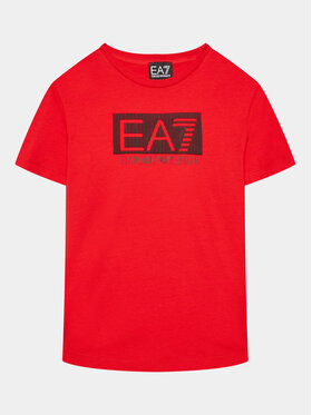EA7 Emporio Armani EA7 Emporio Armani T-shirt 3RBT53 BJ02Z 1451 Crvena Regular Fit