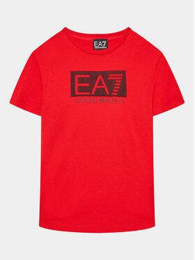 EA7 Emporio Armani EA7 Emporio Armani T-Shirt 3RBT53 BJ02Z 1451 Rot Regular Fit