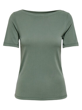 ONLY ONLY T-krekls Free 15367559 Zaļš Regular Fit